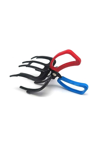 Folinda Büyük Boy Üç Dişli Metal Balık Tutucu - El Temizliği Sağlar, Luya Balık Klipsi, 21 11.5cm Ağırlık 200g