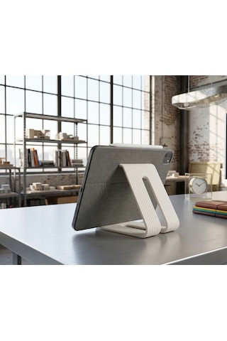 2 Özellik Bir Arada Tablet Standı Apple iPad Uyumlu Stand Dikey Ve Ayarlanabilir Monitör Stand
