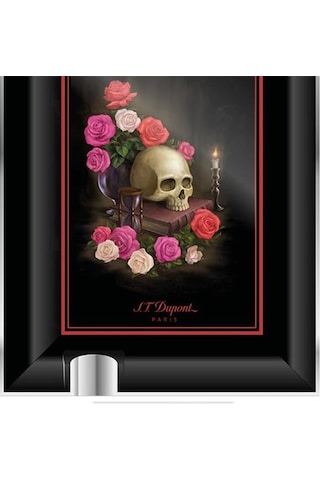 S.t. Dupont Memento Mori Siyah Puro Küllüğü 6494 - Tr7398