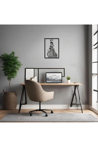 Modern Metal Duvar Sanatı Emekçi Working Man Metal Duvar Tablosu Soyut