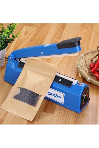 Poşet Ağzı Kapama Yapıştırma Makinası 20 Cm Plastik Gövde N11.49424