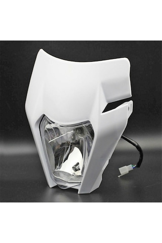 Kangfufeng Motosiklet Modifiyeli Far Ktm Exc125 Exc250 Turuncu Far