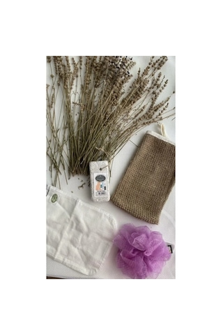 Doğal 4'lü Banyo Hamam Seti