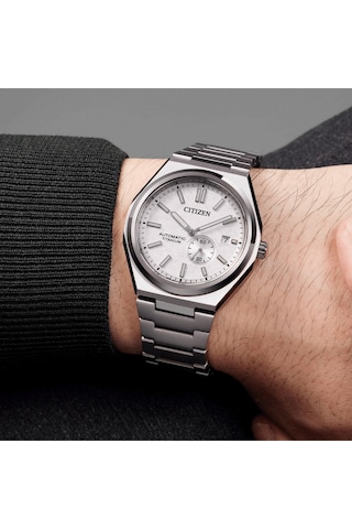 Nj0180-80a Zenshin Super Titanium Small Seconds Erkek Kol Saati Gri
