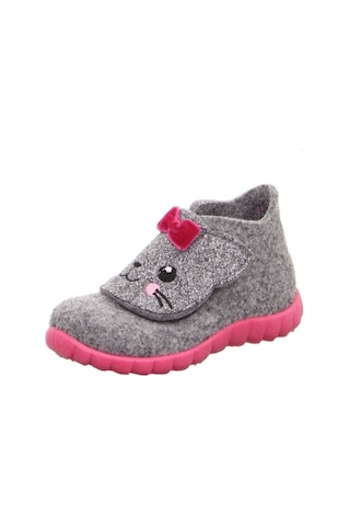 Superfit 8-00295 Çocuk Keçe Panduf Gri