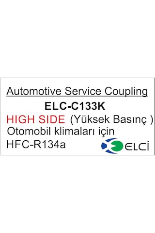 Araç Klima Yüksek Basınç Gaz Verme Vanası R134A