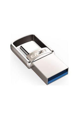 Eaget 32g Usb 3.1 + Type-c / Usb-c Arayüzü Metal Twister Flash U Disk, Mikro Usb Otg Adaptörü İle
