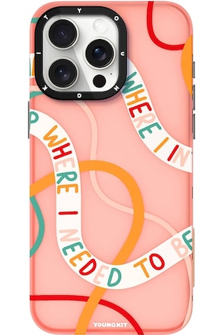 Apple Uyumlu iPhone 12 Pro Max Kılıf Bethany Green Tasarımlı Youngkit Sweet Language Kapak Gri