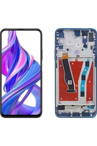 Huawei Uyumlu P Smart Pro Lcd Ekran Dokunmatik Çıtalı (372868436)