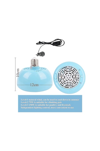 Tavuk Kümesi İçin Asılı Isıtma Lambası, Kuluçkahane İçin Doğrudan Isıtma Lambası, Dış Mekan Kafesleri İçin Isıtıcı, Evcil Hayvan Mağazaları İçin Elektrikli Isıtıcılar-fa-