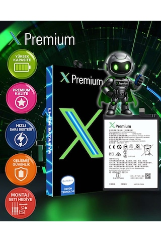 Xpremium Oppo Realme 5 / 5i / 5s / C55 Batarya Pil Süper Yüksek Kalite 5000 Mah Blp727