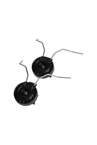 Earmor Kulaklıklar İçin Arc Kask Montaj Adaptörü Bir Çift Siyah