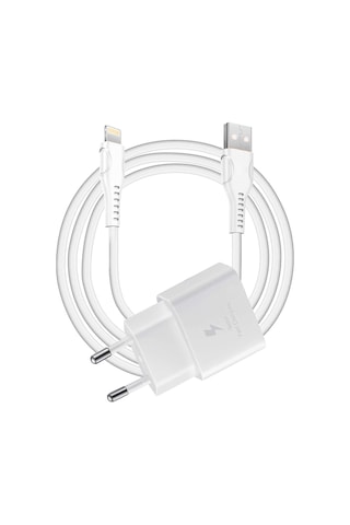 Tonex 12w 2.1a Usb To Lightning Kablolu Şarj Aleti Beyaz