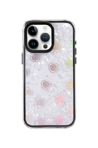 Newface - 182 - Apple iPhone Uyumlu 15 Pro Max Lumi Desenli Kapak - Flzdgnkr - - Siyah Diğer