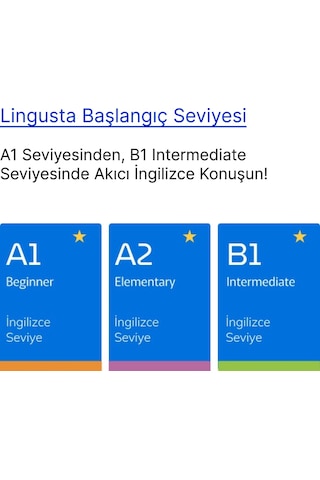 Lingusta Methodu: Başlangıç Seviyesi İngilizce Eğitim Paketi