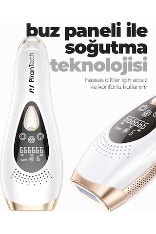 Pirantech Bhrl-10 Lcd Ekranlı 9 Seviyeli Buz Lazer Ipl Epilasyon