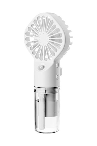 Relaxed Taşınabilir El Spreyli Fan Su Püskürtme Su Buharlı Vantilatör Öğrenci Yurdu Mini Fan Yaz Malzemeleri Açık Soğutma Aracı-beyaz