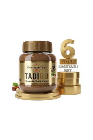 Tadıbu Parçacıklı Fındık Ezmesi 6x330 Gr