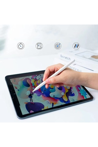 Mobilteam Pencil 09 Palm-rejection Magnetik Şarj Ve Eğim Özellikli Dokunmatik Çizim Ka