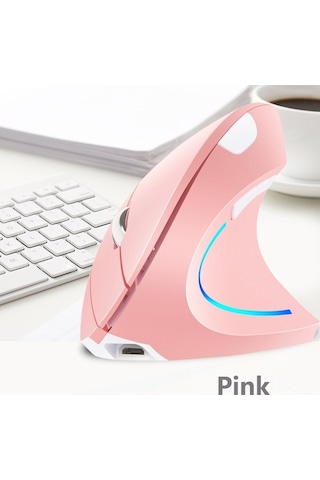 Novahub Dikey Tasarımlı Kablosuz Fare - 3 Dpı, Ergonomik, Şarj Edilebilir, Kullanışlı Diğer