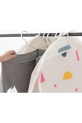 Sones Üç Boyutlu Askılı Cep Gardırop Askılı Cep Toz Kapağı, Boyut: Büyük Artı İşareti Diğer