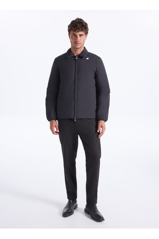 K-way Siyah Erkek Kapüşon Mont K4131jw Brunık St Thermo Double Siyah - Kahverengi