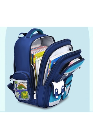 Weichuang01 İlkokul Öğrenci Çantası, Hafif, Çocuk Sırt Çantası, Weichuang01 Boy, 3-6. Sınıf, Mor