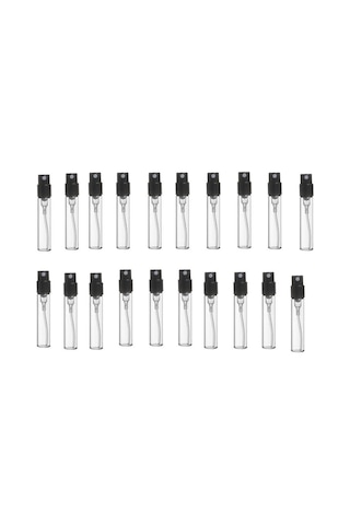 Şeffaf Cam Şişe Tester Parfüm Şişesi 3 Ml 100 Adet