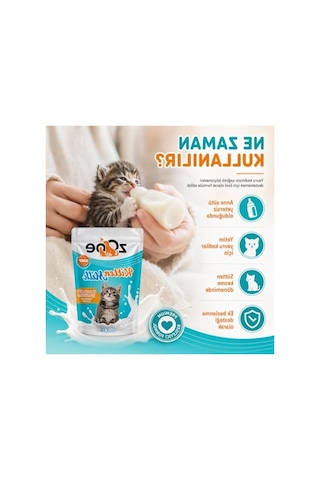 Yavru Kediler İçin 200 Gr Kedi Süt Tozu, Taurin İçerir