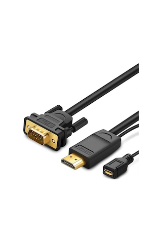 Ugreen Hdmı To Vga Dönüştürücü Kablo 1.5m, 30449