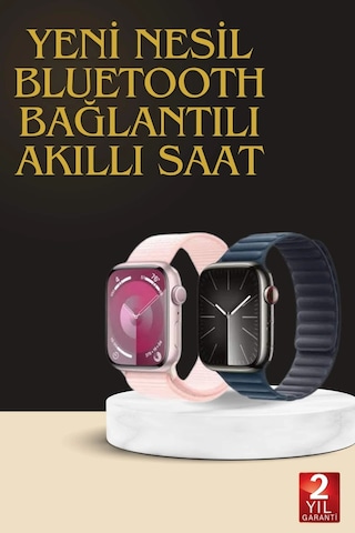 Akıllı Saat İos Uyumlu Andorid Destekli Titreşimli Gps Özelliği Bildirim Özelliği