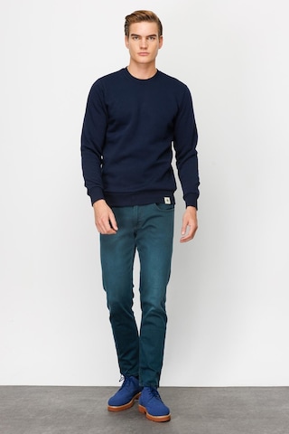 Igs İgs Erkek Lacivert Standart Bisiklet Yaka Sweatshirt Lacivert