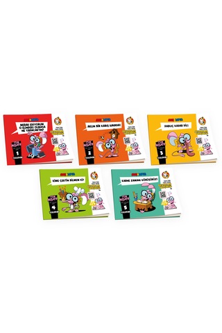 Ateş ile Barut | Yeni Misafir Ar (4D) Animasyonlu Kitap | Set 1