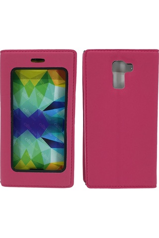 Huawei Honor 7 Için Nettech Pencereli Kapakli Kilif 475388947