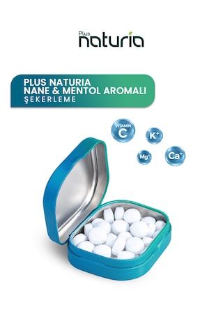Nane & Mentol Aromalı Stevialı Şekerleme