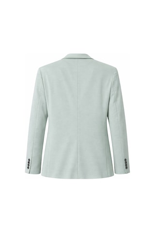 Plus Scorpion Erkek Pamuklu Penye Likralı Tek Düğmeli Çift Yırtmaçlı Blazer Ceket Mint