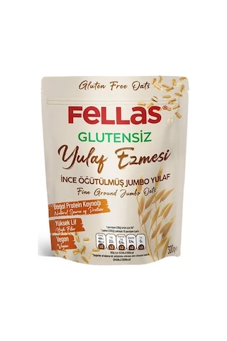 Fellas Glutensiz Yulaf Ezmesi 300g 12'li Paket
