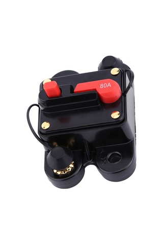 Xiyyadms 12v Otomobil Devre Kesici - 150a Yeniden Kurulan Sigorta Kutusu, Akım Aşımı Koruma, Kolay Kullanım Anahtarlı, Alüminyum Alaşımlı Diğer