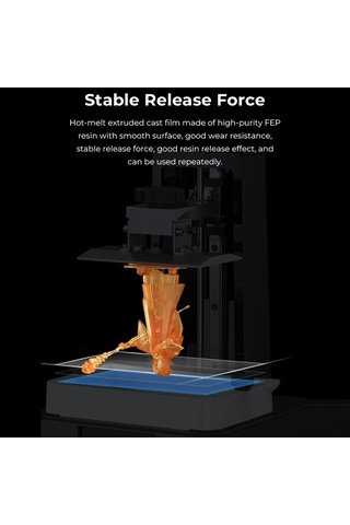 Maiyame Creality Fep-basic Filmi 5 Adet 260x200x0.15mm - Yüksek Işık Geçirimi, İyi Çıkarma Etkisi - Halot-one Plus, Halot-play Uyumlu