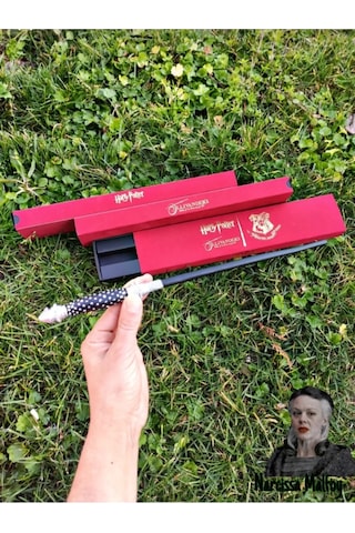 Harry Potter Koleksiyonluk Asa Serisi Gryffindor Slytherin 15 Farklı Karakter Asası Potterhead Koleksiyon 10