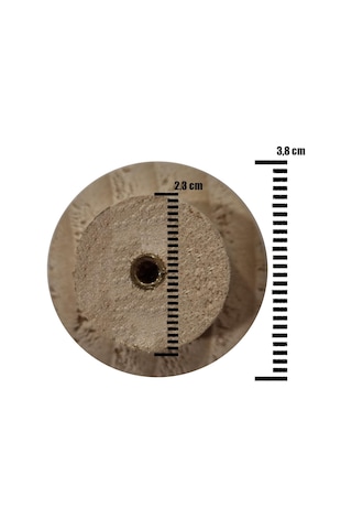 Ahşap Mobilya Kulp 3.8 Cm Kar Tanesi Desenli Çekmece Kulpu Belirtilmemis