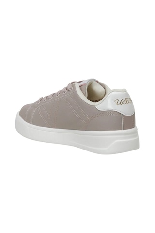 U.S. Polo Assn. U.S Polo Assn Exxy 3FX Pudra Kadın Spor Ayakkabı Beyaz - Pudra