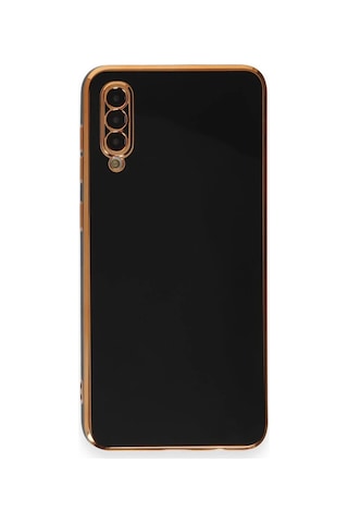 Newface - 815 - Samsung Galaxy A50 Kılıf Volet Silikon - Matxzngz - - Siyah