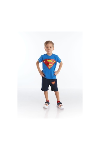 Supermen Erkek Çocuk Pijama Takım 19593 001