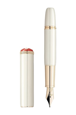 Montblanc Heritage Rouge Et Noir "Baby" Special Edition Ivory-Coloured Dolma Kalem M 128121