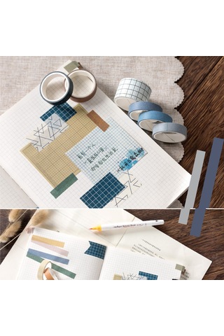 Lemestar Japon Kağıdından Dekoratif Bant - 2 Metre Dıy Scrapbook Ve Hediye Paketleme