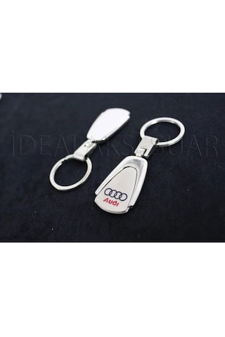 Audi Metal Oval Anahtarlık Şık Kaliteli Aksesuar Çanta Araba New