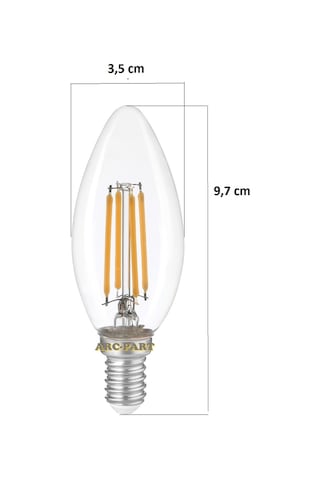 Esty 1350 Aspiratör Ampul / Lamba 2'li Paket