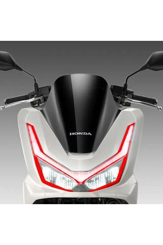 Gogo Far Üstü Film Kırmızı Geniş Model - Honda Pcx 2025