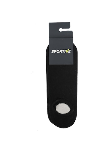 Sportive Spt Unisex Siyah İkili Babet Çorap 25yuc006-syh